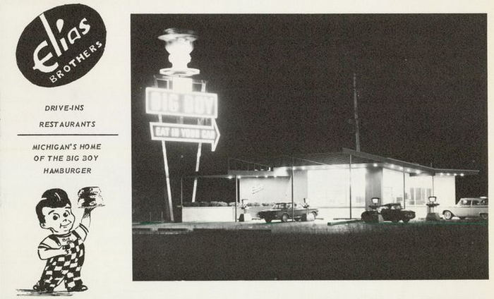 Big Boy Restaurants (Elias Brothers, Elias Bros) - Southfield High School - Blue And Gray Yearbook Class Of 1962 (newer photo)